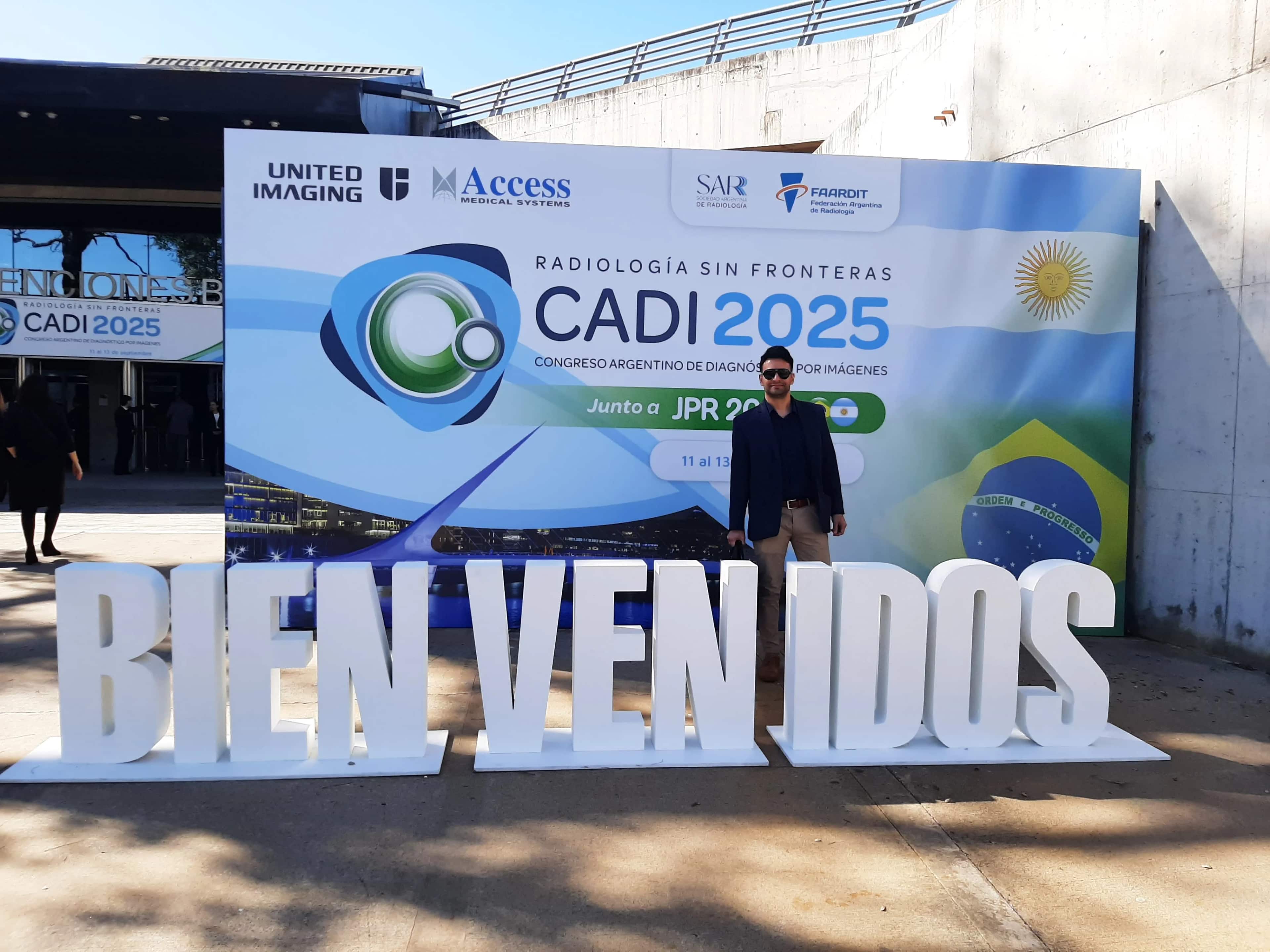 Participamos del Congreso Argentino de Diagnóstico por Imágenes 2025